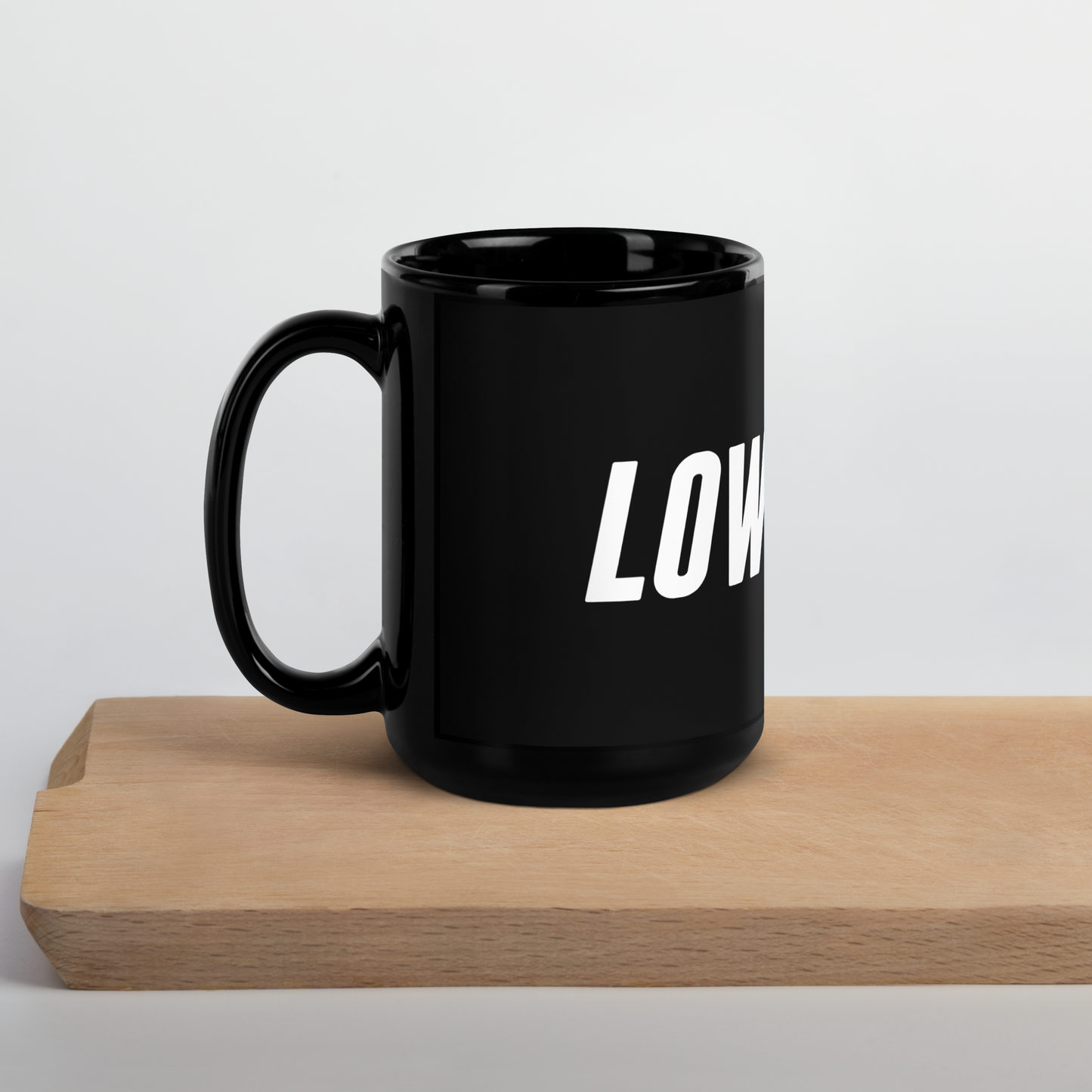 Black Glossy Mug